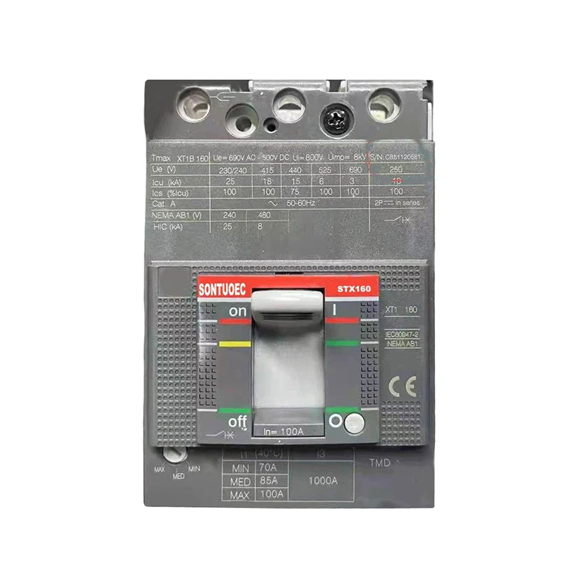 Ang STX Series nga gihulma nga circuit breaker