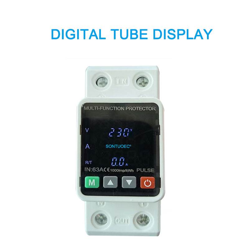 Digital Tube Pagpakita sa overvoltage ug tigpanalipod sa boltahe sa undervoltage