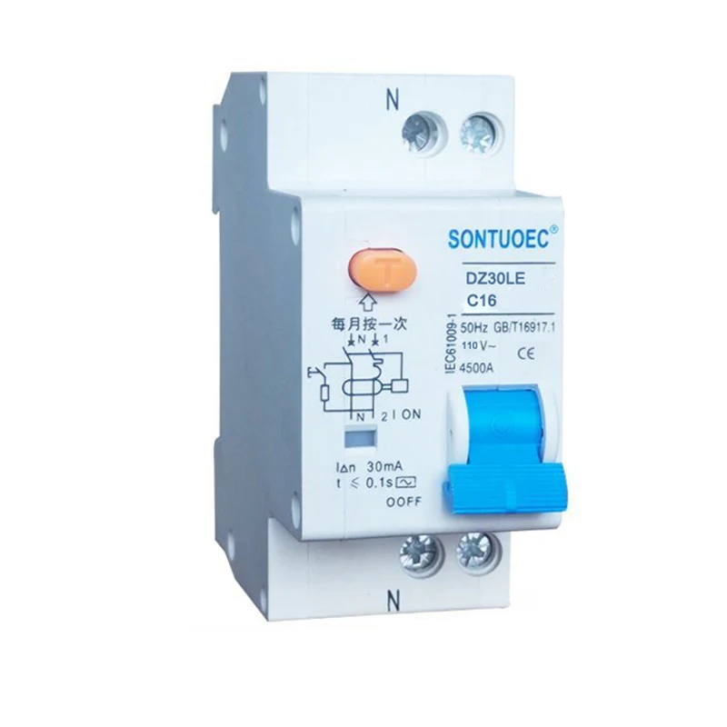 Electronic type rcbo