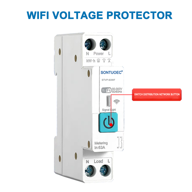 Intelligent nga Type sa Wifi Voltage Protector