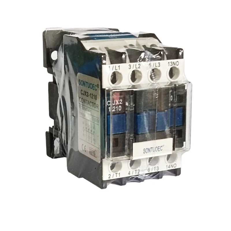 AC contactor nga adunay transparent nga takup sa pagpanalipod