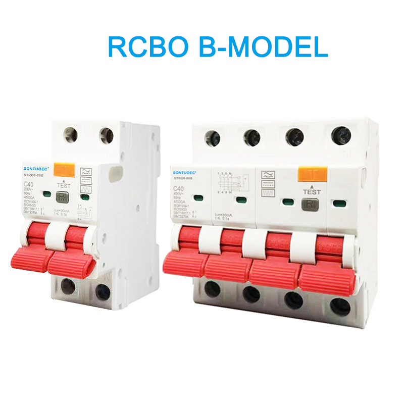 Ang RCBO B Model 2P 4P Residual Residual Circuit Breaker